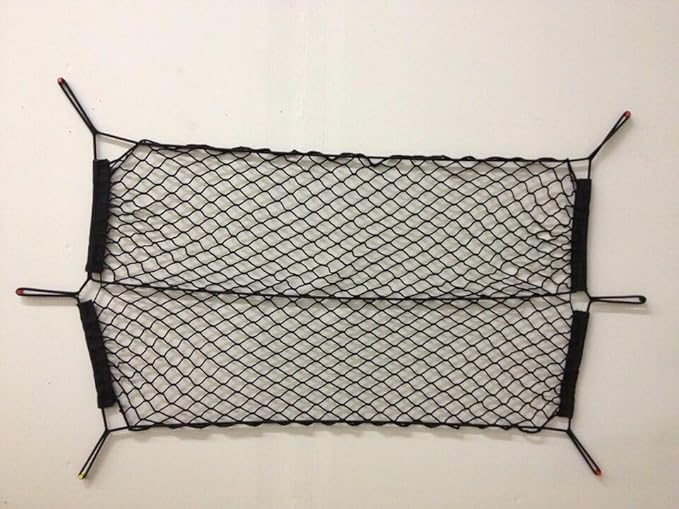 Trunk Organizer Cargo Net for Acura CL 1997–2003 – Envelope & Floor Style Cargo Net for Coupe - Premium Mesh Elastic Car Trunk Organizer Vehicle Carrier Storage–Compatible with Acura CL