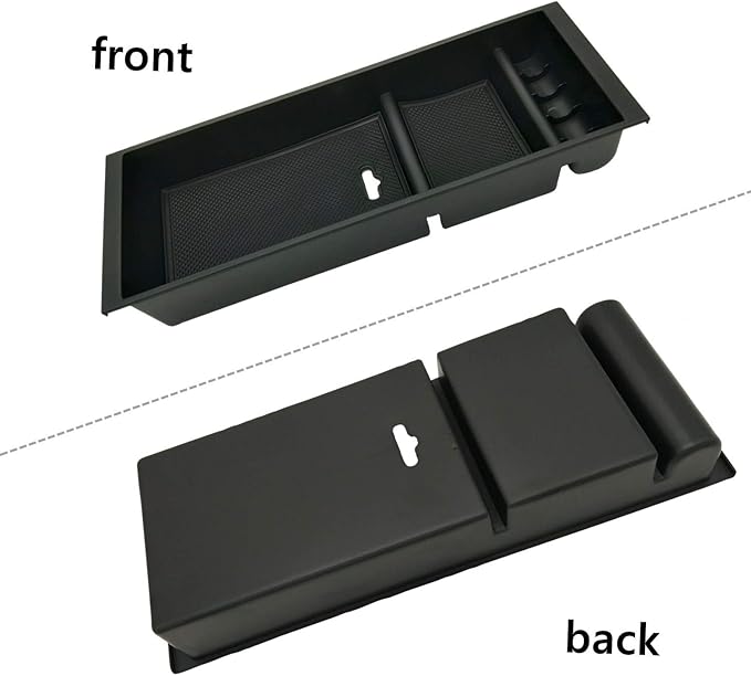 JOJOMARK Center Console Tray Organizer Box - Secondary Storage Compatible with Ford F150 (2015-2020, 2017-2022 F250 F350 F450, 2018-2022 2023 2024 Expedition)