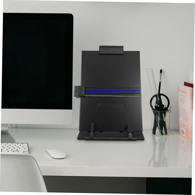Angoily Adjustable Reading Stand for Desk Document Holder Holder Stand for Typing Reading Music Scores
