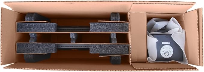 Universal 23" - 27" Dual Monitor and Laptop Shipping Box, Secure and Protective All-In-One Computer Monitor and Laptop Shipping Box, EPE USA theBOXlarger