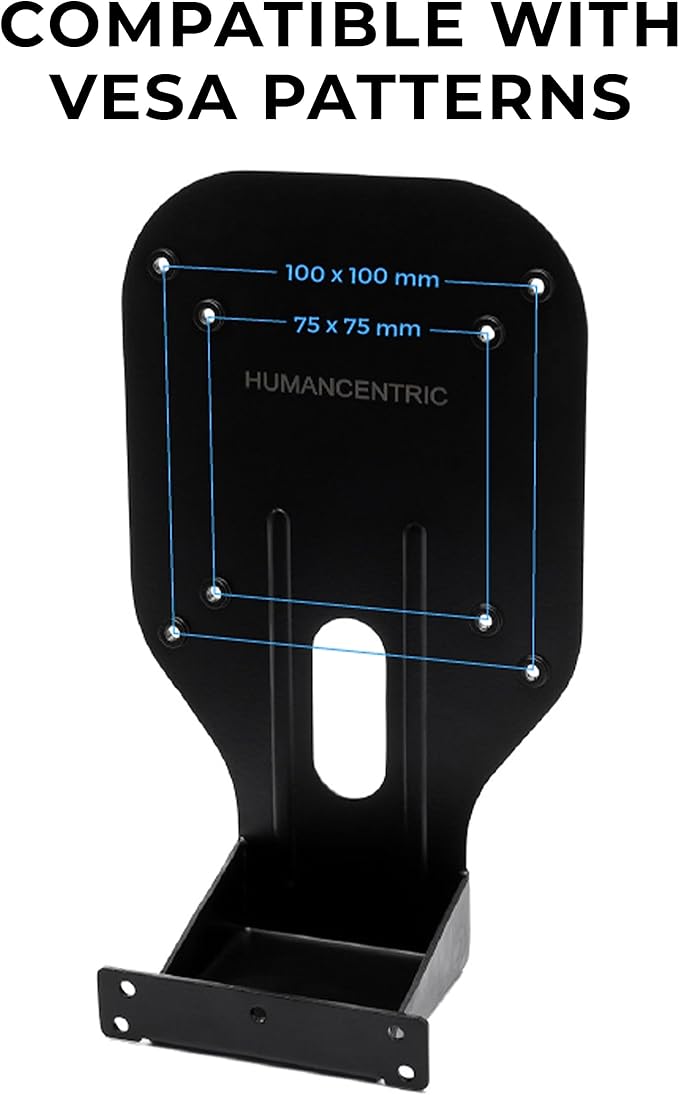 HumanCentricVESA Mount Adapter Bracket for HP Monitors 2011x, 2211x, 2311x, 2511x, 2711x (V3)