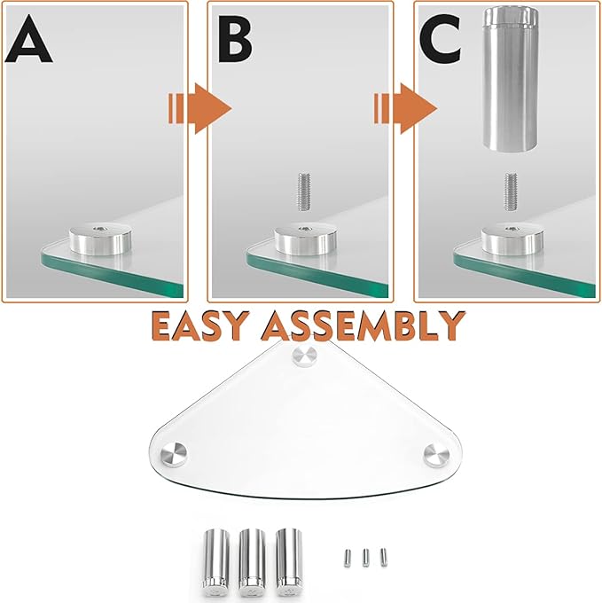 Hemudu 2 Pack Computer Monitor Riser | Triangle Desktop Universal Corner Stand for Computer Monitor & Laptop HD01T-203