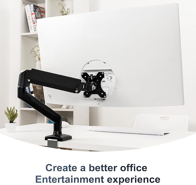 VESA Mount Adapte Compatible with Samsung Curved Monitors U32R590, U32R590C, U32R592, and U32R591 VESA Adapter Bracket for VESA Stand, Arm or Desk Mount with 75x75, 100x100 mm