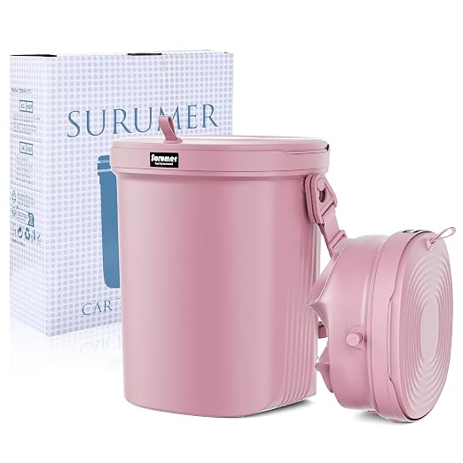 2 Gallon Silicon Car Trash Can with Lid - 100% Leak-Proof Trash Bin, Waterproof Garbage Can, Gifts for Men and Women