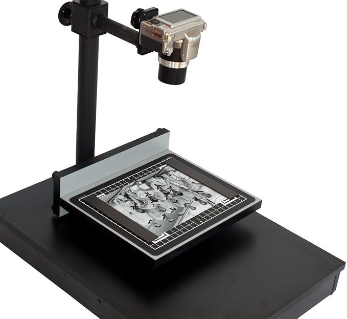 Photography Copy Holder, Mag Stand # 1210DTM, Desktop Magnetic Document Holder for Quick Copying with Your Digital Camera or Phone