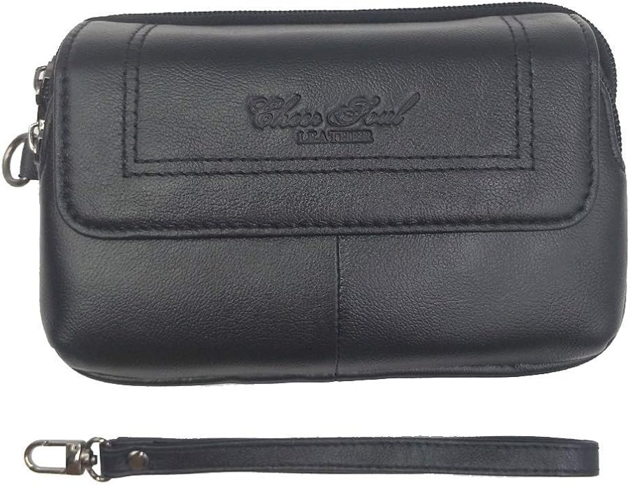 Hebetag Leather Clutch Purse Wallet for Men Organizer Holder Wrist Bag | Organizer, Holder
