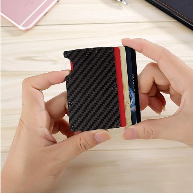 kullder Groomsmen Gifts for Wedding, Groomsmen Gifts Set Optional, Best Man Gift Custom Personalized Wallet With Mental Money Clip Customized Gift