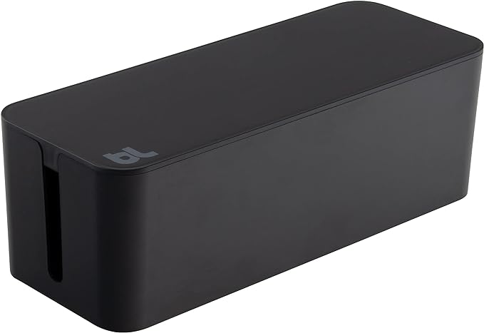 Bluelounge CableBox Cable and Cord Management System,Black