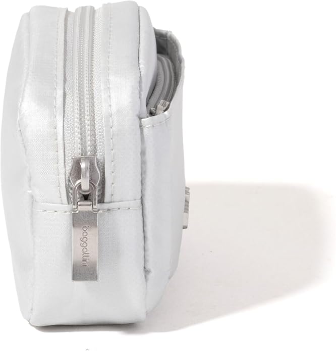 Baggallini Women's Pocket Cosmetic - Lightweight Bag - Travel Essentials Makeup Organizer Mini