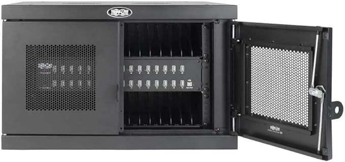 TRIPP LITE 32-Port USB Charging Storage Station Cell Phone Smartphones Sync (CSD32USB)