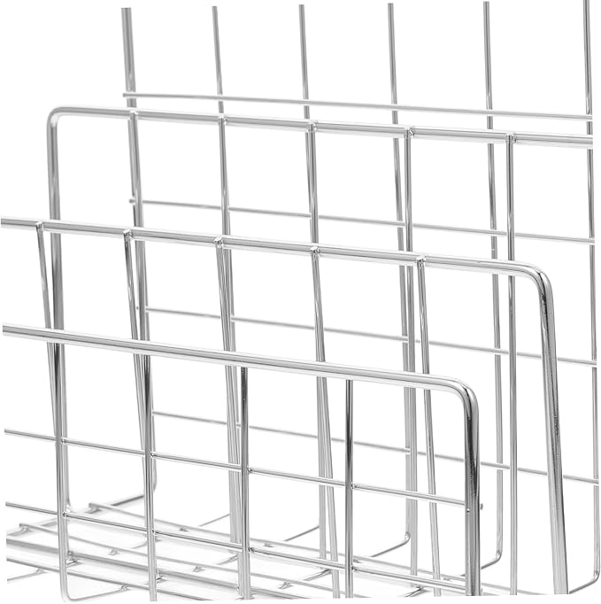 OSALADI Desktop Mail Sorter Organizer Multi Compartment File Holder for Home Office Chic Design for Papers Receipts Mail Keeps Workspace Tidy and Organized