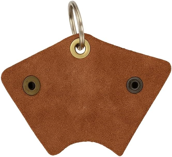 Full Grain Leather Key Wrap – Silent Keychain Organizer with Snap Closure, Key Ring Cover & Pocket-Friendly Sleeve – Handmade Key Holder for Men, Stylish & Durable EDC Accessory