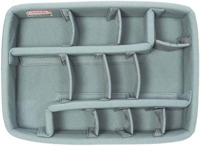 SKB Cases iSeries Storage Organizer iSeries 3i-1510-6 Think Tank Designed Padded Divider Set, Gray (5DV-1510-TT)