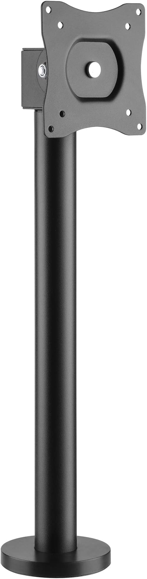 Mount-It! Fixed Height POS Monitor Mount ??19.7??Monitor Pole Mount for Retail Checkout Counters and Point of Sale Systems, Bolt-Down Base, VESA 75x75 & 100x100, Fits 13??2??Monitors, 33 lb Capacity