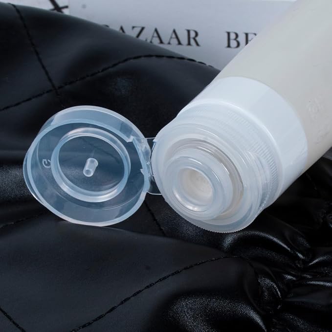 vodvob TSA Approved Travel Bottles Set, 16 Pack Leak Proof Silicone Refillable Containers for Toiletries, Perfect for Shampoo, Conditioner, Lotion & Travel Essentials (tz-4)