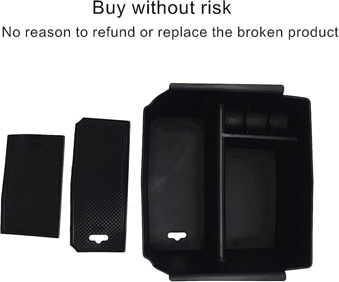 JOJOMARK Compatible with Jeep Wrangler JK and JKU Accessories 2011-2018 Center Console Tray Organizer(Console tray)