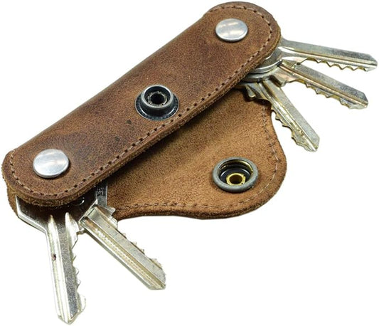 Hide & Drink, Multiple Key Organizer Handmade from Full Grain Leather