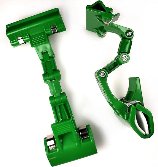 Adjustable Copy Holder Clip – Flexiable Docments Holder - Handy Artist Supplies Holder Canvas Clamp,Pack of 2 (Green)