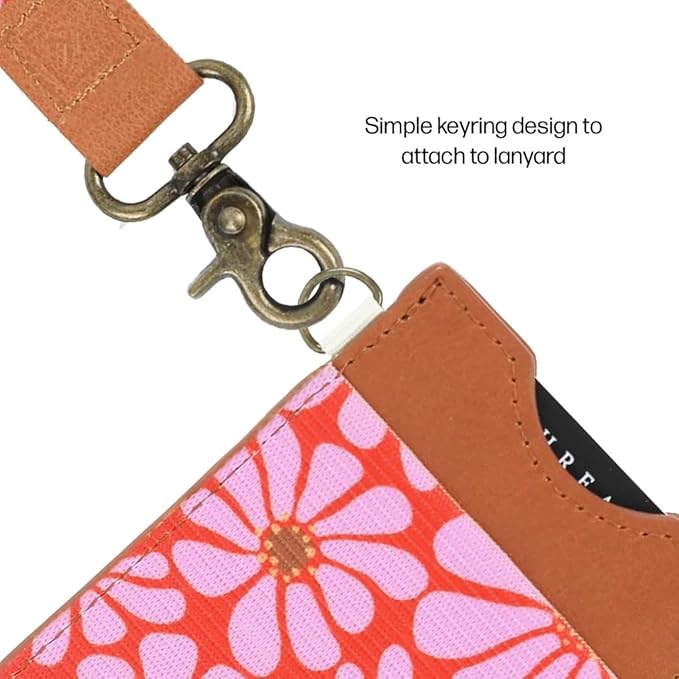 Thread Wallets Ultra Slim Minimalist Leather Card Holder Wallet (Emmeline)