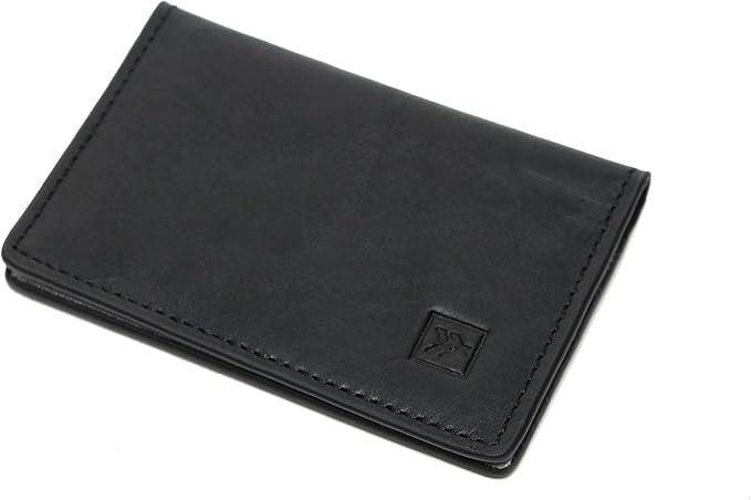 Thread Wallets RFID Blocking Slim Leather Bifold Wallet with Card Protection (Sanders)