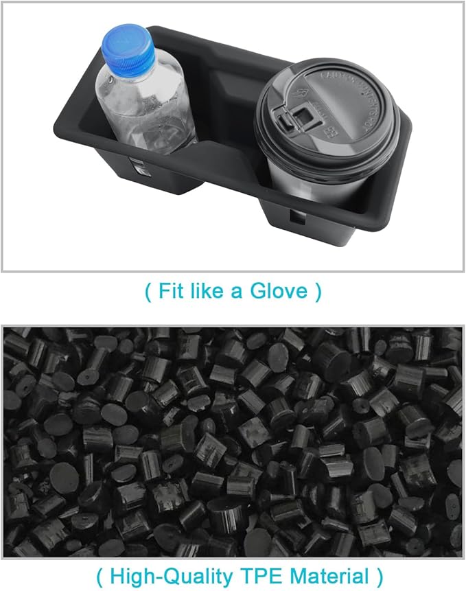 CDEFG for 2026 Toyota RAV4 Center Console Organizer for 2026 Toyota RAV4 Accessories Middle Console Organizer Armrest Storage Box (Cup Holder)