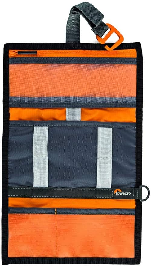 Lowepro GearUp Wrap: Compact Travel Organizer for Phone Cables, Adapters, USB Memory Sticks and Small Devices