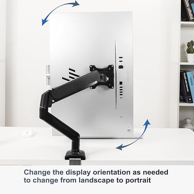 Monitor Arm/Mount VESA Bracket Adapter Compatible with HP EliteOne 840 G9, 870 G9 All-in-One PC 100 * 100mm 75 * 75mm Black