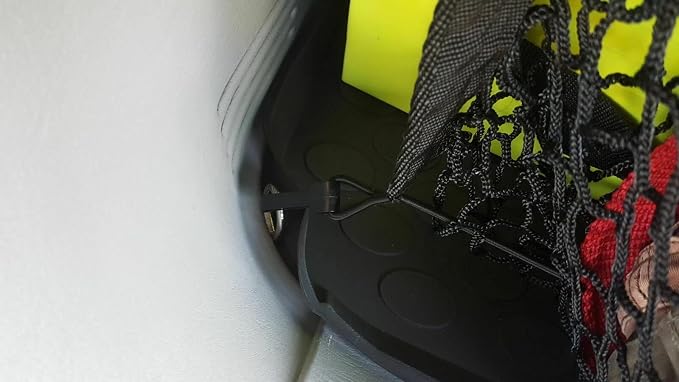 Trunk Organizer Cargo Net for Chrysler PT Cruiser 2001-2010 – Envelope Style Cargo Net for Wagon-Premium Mesh Car Trunk Organizer Vehicle Carrier Storage – Compatible with PT Cruiser
