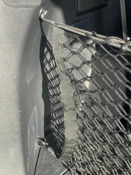 Trunk Organizer Cargo Net for KIA Sorento 2014-2026 – Envelope Style Cargo Net for SUV – Premium Mesh Elastic Car Trunk Organizer Vehicle Carrier Storage – Compatible with Sorento