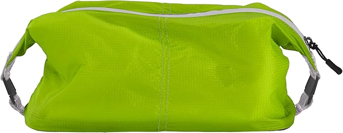 Lewis N. Clark ElectroLight Toiletry Kit, Waterproof Fabric Portable and Lightweight, Neon Lemon, One Size