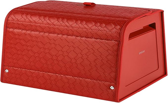 Ergocar Car Trunk Storage Organizer Leather Car Storage Box Clean Tool Accessories Container Folding Magnetic Cover Waterproof Suitable for SUV/Truck/Automotive