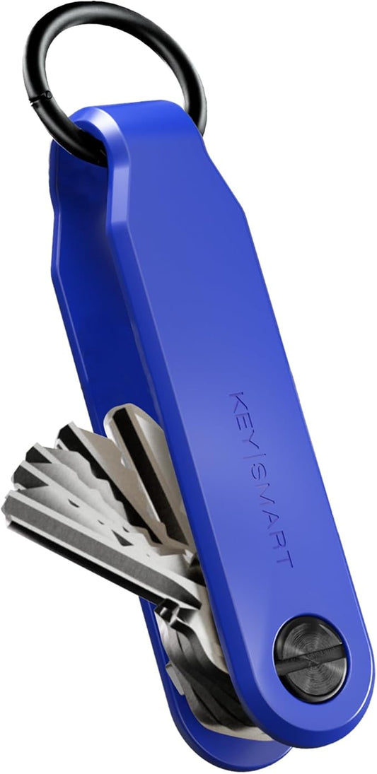 KeySmart Loop - Keychain Key Holder, FKM Silicone Compact Key Organizer for Key Chain, Clutter-Free Compact EDC Key Chains