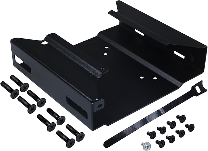 Mini PC Mount for Dell Micro Mount, Wall VESA and Under Desk Mount for 75x75mm or 100x100mm Micro Monitor