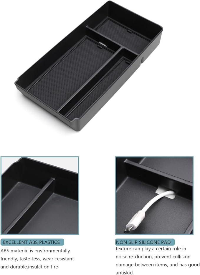 Center Console Storage Insert Box Organizer Tray Compatible with Mercedes-Benz G W464 Accessories 2019-2025