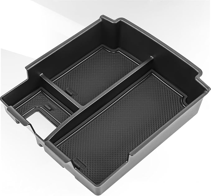 Center Console Organizer Tray Compatible with 2026 2025 Ford Bronco 4-Door, Armrest Storage Box Insert Interior Accessories