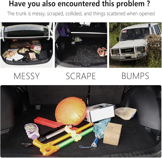 49''X16'' Truck Bed Organizer,Elastic Shrink Cargo Net Hold Many Items to Keep The Interior of Tidy,Truck Storage Fit for Ford,Chevrolet,GMC,Tantu