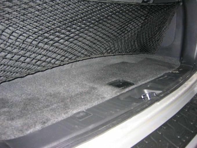 Rear Trunk Organizer Cargo Net for Acura MDX 2001–2006 – Envelope Style Cargo Net for SUV – Premium Mesh Elastic Car Trunk Organizer Vehicle Carrier Storage – Compatible with Acura MDX