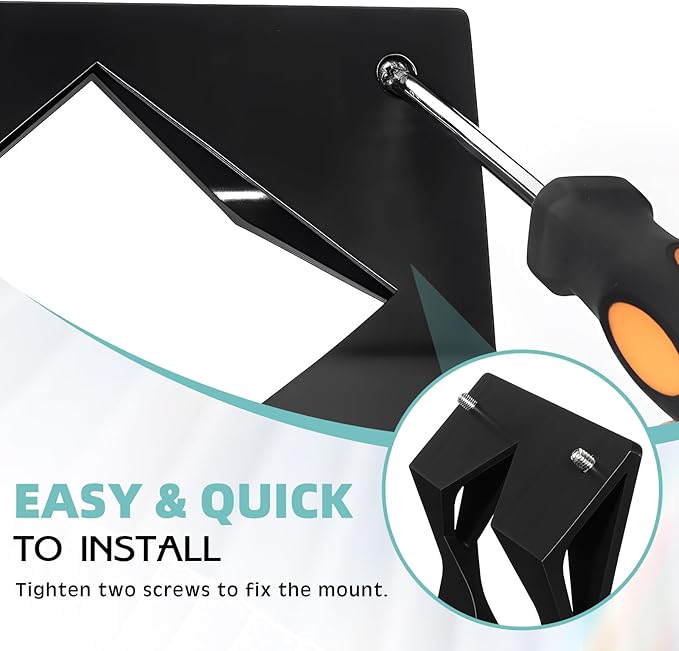 Desktop Stand for Skylight 15'' Calendar, 60º Easy Viewing Display Stand Mount with 4 Screws, Accessory for Skylight Digital Calendar