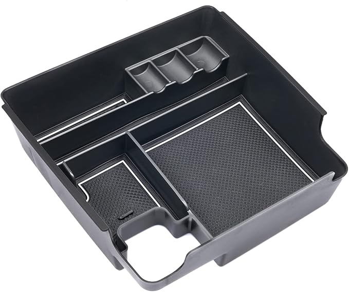 CDEFG for 2022 2023 2024 2025 2026 Frontier Pickup Truck Center Console Organizer for 2026 2025 Nissan Frontier Armrest Storage Box 2022-2026 Frontier Truck Accessories