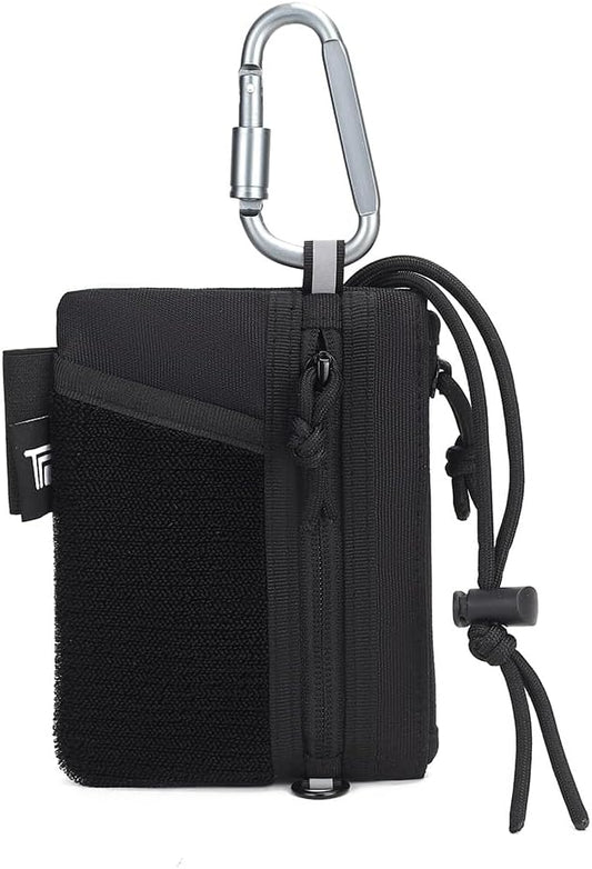Multipurpose Zipper Pouch with Adjustable Strap - Compact Organizer for Daily Use, Travel, Office & School Supplies