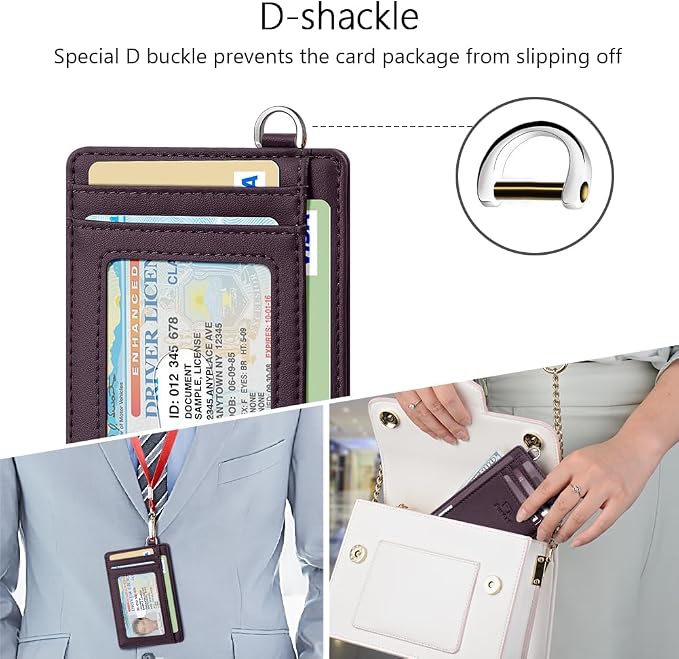 FurArt Slim Minimalist Wallet, Front Pocket Wallets, RFID Blocking, Credit Card Holder for Men