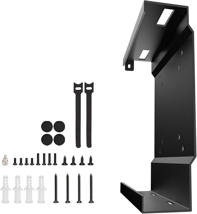Mini PC Mount for Lenovo ThinkCentre Mounting Bracket Wall VESA and Under Desk Mount for Lenovo ThinkCentre Tiny Desktops M600 M700 M710Q M715q M720Q M800z M900 M910Q Mini Desktop Bracket