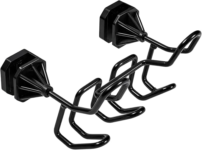 Five Hook Hard Hat Holder for Truck Seat Heavy Duty Metal Hard Hat Accessories Holder for Truck SUV Car Seat to Keep Helmet Safety (Five Hook, 1)