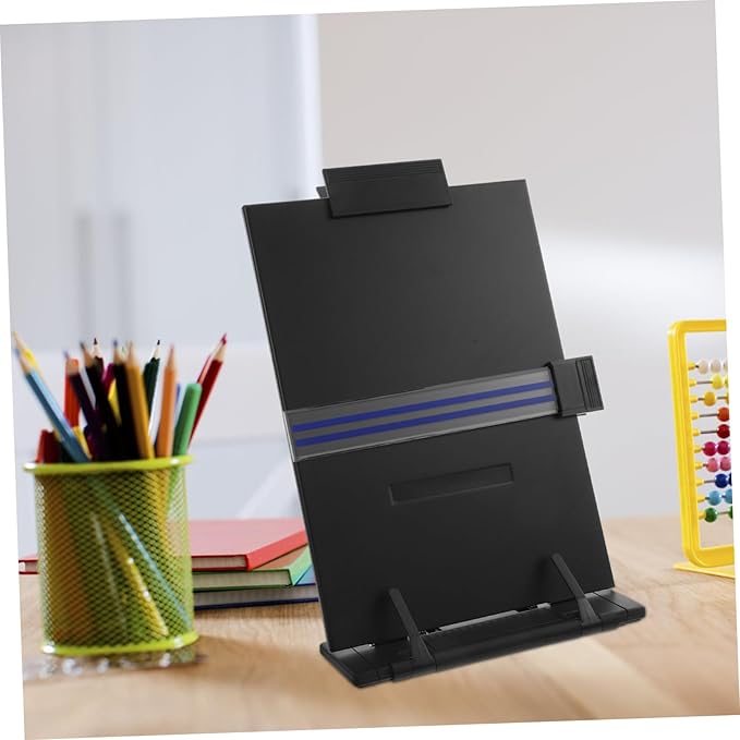 Document Stand Copy Holder Paper Holder for Typing Desk Organizer Book Display and Design