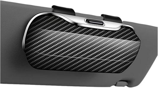 GDQ Sunglass Holder for Car Visor Clip Glasses Case Car Sunglasses Case for Car Sun Visor Glasses Storage Box Car Sunglass Holder Car Visor Accessories Universal for SUV Sedan Truck