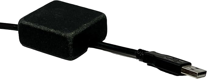 Cord Holder Handmade by Craftsman Sroneworks - Cable Holder - Cable Management Holder - Cable Organizer - Desk Cable Holder - Cable Keeper - Cable Tidy (Tumbled Black Granite, Single)