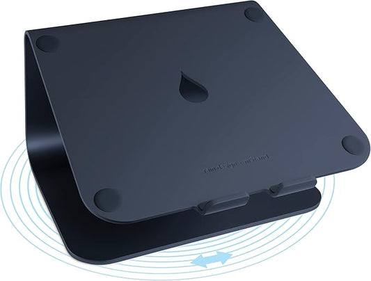 Rain Design mStand360 Laptop Stand with Swivel Base, Midnight (10091)