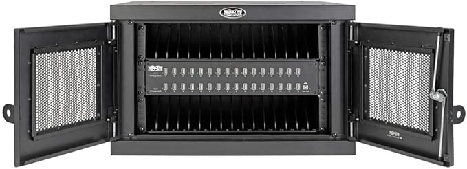 TRIPP LITE 32-Port USB Charging Storage Station Cell Phone Smartphones Sync (CSD32USB)