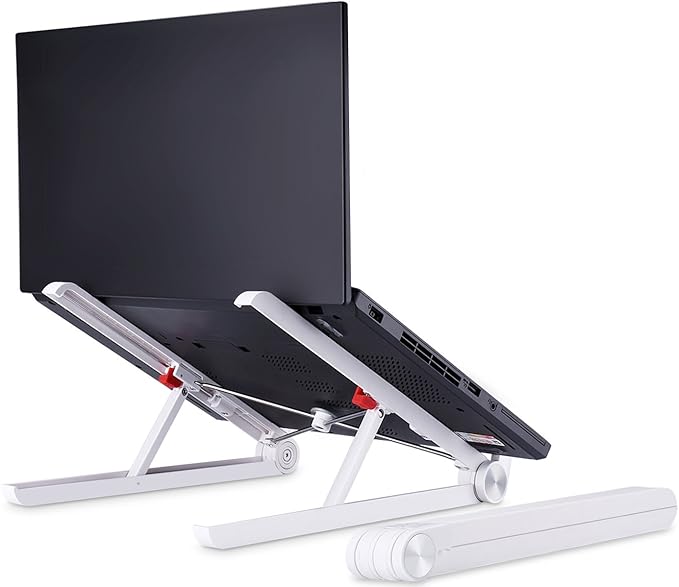 Laptop Stand Adjustable Laptop Stand Portable Foldable Ergonomic Desktop Stand Holder Mount for MacBook Notebook Computer PC iPad Tablet