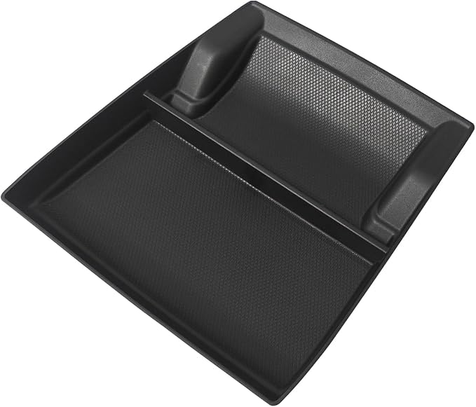 Muslogy for Acadia 2020-2023 Lower Center Console Organizer Storage Insert Tray TPE Material Interior Accessories Compatible with GMC Acadia 2023 2022 2021